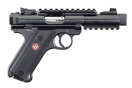 Ruger Mark IV, 22 LR, 10+1, 4.40" Barrel, Tactical, SAO