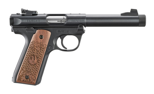 Ruger 40192, 22 LR, 10 + 1, Mark IV 22/45, Single Action, Threaded Barrel