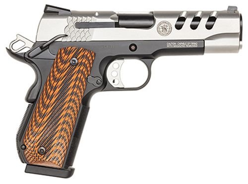 Smith & Wesson PC 1911, 45 ACP, 8+1, 4.25" Barrel, SAO, Performance Center