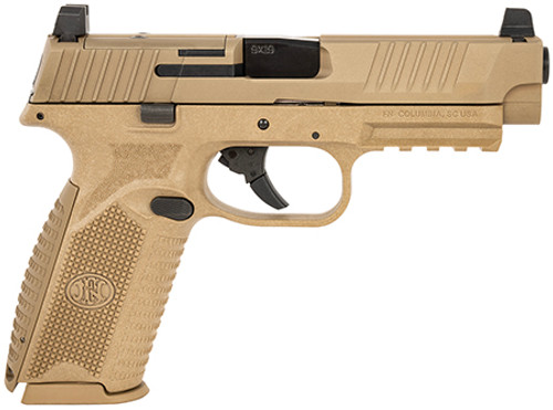 FN Herstal 509, 9mm Luger, 17+1, 4.50" Barrel, MRD, DAO