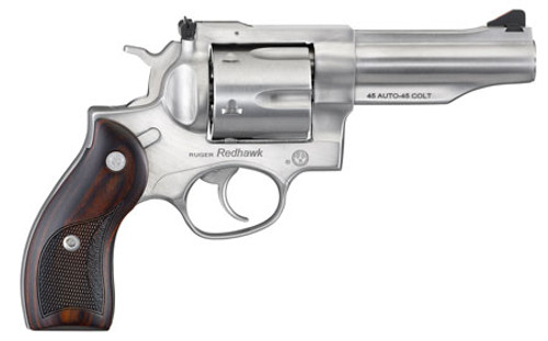 Ruger Redhawk, .45 Colt, 6rd, 4.20" Barrel, DAO, Satin Stainless