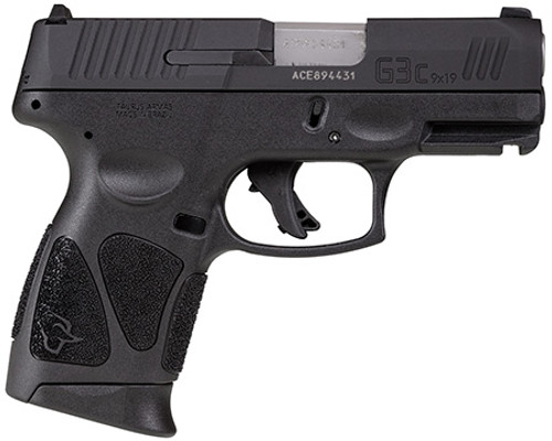 Taurus G3C, 9mm Luger, 12+1 Capacity, 3.26" Barrel, SAO