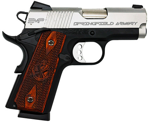 Springfield 1911, 9mm Luger, 9+1, 3" Barrel, EMP *CA Compliant