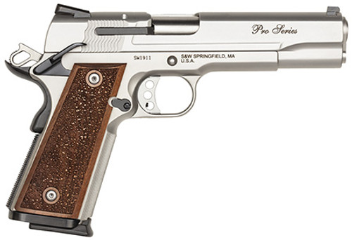 Smith & Wesson PC 1911, 9mm Luger, 10+1, 5" Barrel, Pro Series, SAO