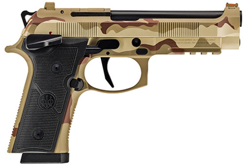 Beretta 92XI, 9mm Luger, SAO, 18+1, 4.70" Barrel, Combat Series