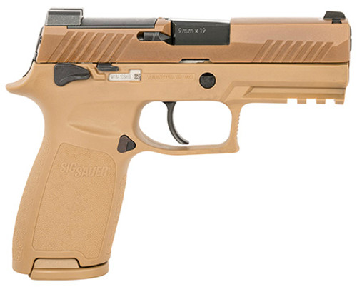 Sig Sauer P320 M18, 9mm Luger, 10+1, 3.90" Barrel, M18 Series, Striker Fire