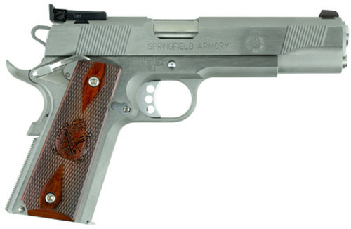 Springfield 1911 Loaded, 9mm Luger, 9+1, 5" Barrel, SAO, Target Series