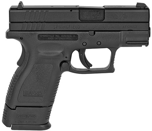 Springfield XD-9 SUB-COMPACT, 9mm Luger, 10+1, 3" Barrel, *CA Compliant