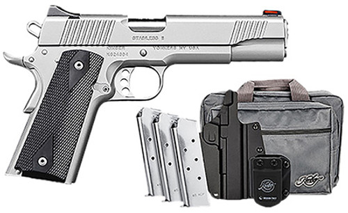 Kimber Stainless II, 45 ACP, 7+1, 5" Barrel, Club Bundle Series