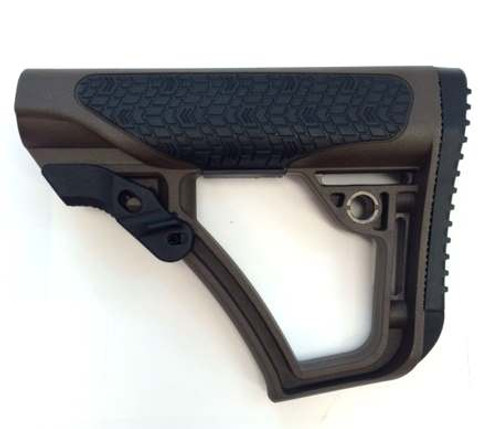 Daniel Defense 21-091-04179-011, Collapsible Buttstock, Mil-Spec+ Brown