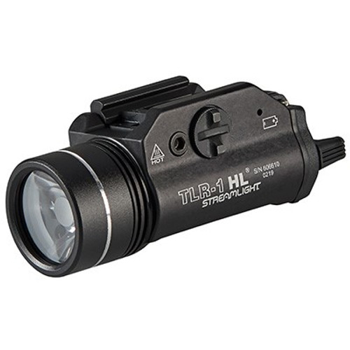 Streamlight 69260, TLR-1 HL, TLR Series, Black, LED Tactical Weapon Light