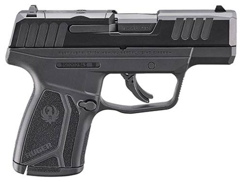 Ruger Max-9, 9mm Luger, 12+1, 3.20" Barrel, Optic Ready