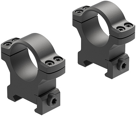 Leupold BackCountry Cross-Slot, Scope Ring Set, 1", Matte Black
