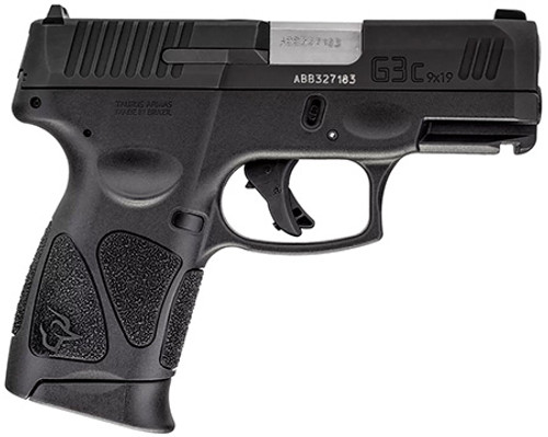 Taurus G3C, 9mm Luger, 10+1, 3.26" Barrel, SAO Action