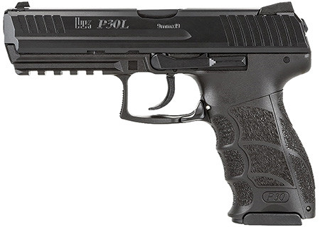 Heckler & Koch P30L, 9mm Luger, 20+1, 4.45" Barrel, V1 Series, DAO