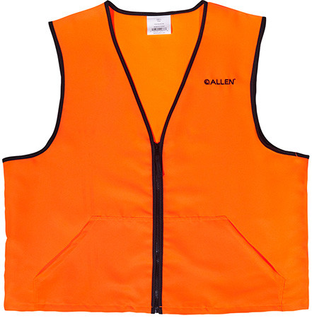 Talley Deluxe Hunting Vest, Large, Orange, Polyester