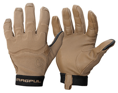Magpul Patrol 2.0, Gloves, Large, Coyote, Nylon/Leather