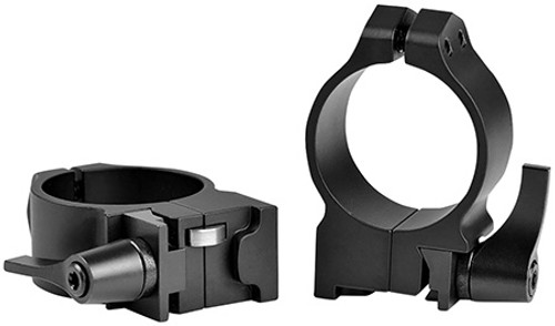 Warne 14RLM Maxima, 30mm Quick Detach Dovetail Ring Set, Matte