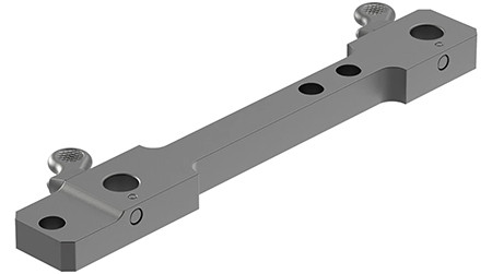 Leupold Quick Release Base, 1-Piece, Matte Black, Steel, Rifle