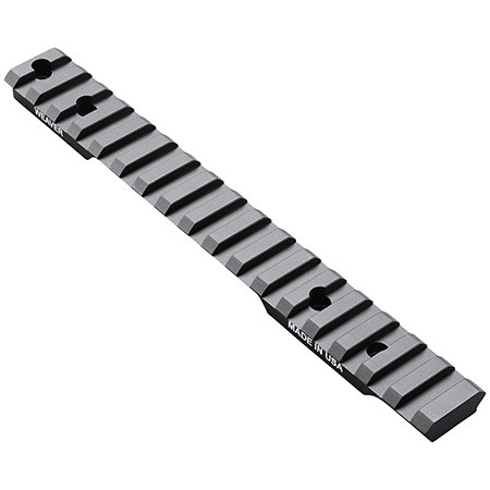 Weaver Multi-Slot Base, Extended Multi-Slot Base, Black Anodized