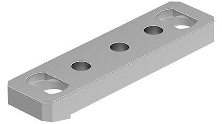 Leupold Dual Dovetail Base, Handgun, Silver, 1-Piece, Model 53564