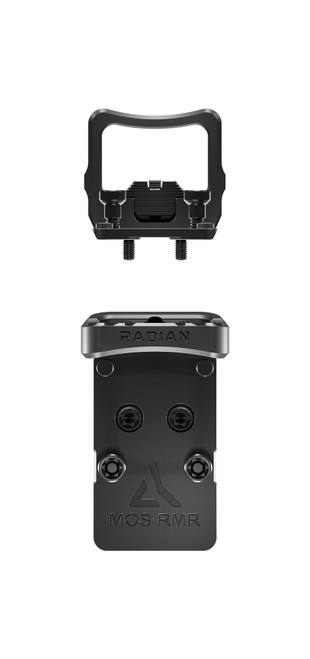 Radian Weapons H0001 Guardian + Six, Black Finish, Optic Guard