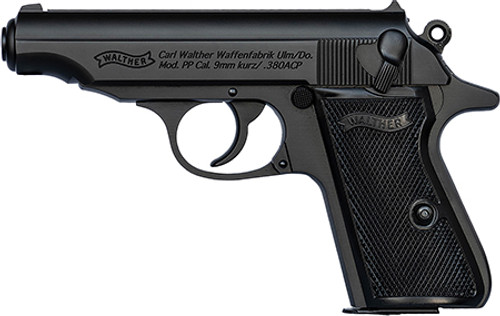 Walther PP, 32 ACP, 8+1, 3.90" Barrel, DA/SA Action