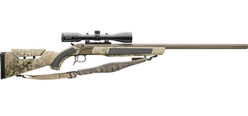 CVA Accura LR-X, 30" Barrel, Realtree Camo, Single Shot, 1 Capacity
