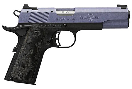 Browning 1911, 22 LR, 10+1, 4.25" Barrel, Black Label, Semi-Auto