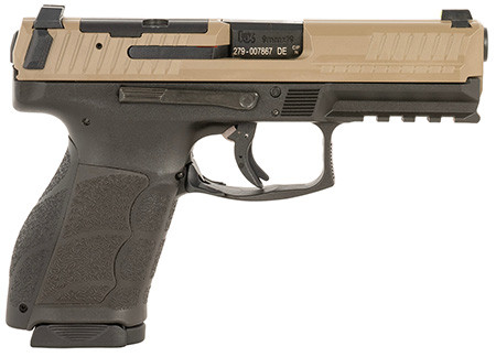 Heckler & Koch VP9F, 9mm Luger, 20+1, Flat Dark Earth