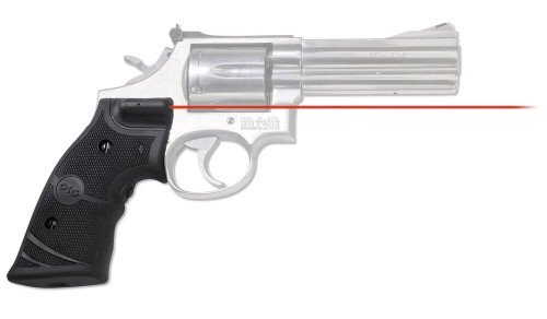 Crimson Trace 01-1290, Laser Grip S&W K&L Frame Round, Red Laser