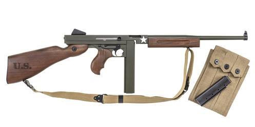 Auto-Ordnance TM1C1, 45 ACP, 30+1, 16" Barrel, Tommy Gun Series