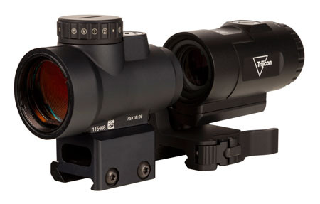 Trijicon MRO, HD Series, 1x/3x Magnification, Matte Black