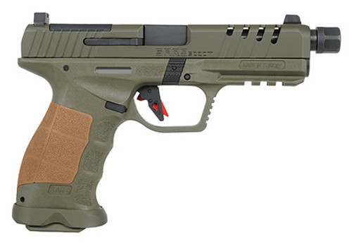 SAR USA SAR9, 9mm Luger, 10+1, 5.20" Barrel, SOCOM Series, Striker Fire