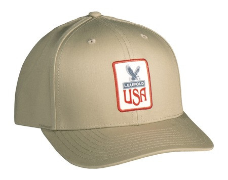 Leupold 187750 Eagle Badge Khaki Trucker Cap
