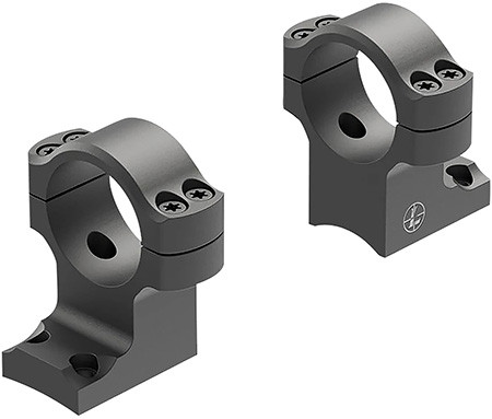 Leupold BackCountry Ring Mount, 1in, High, 2-Piece Base/Rings, Matte