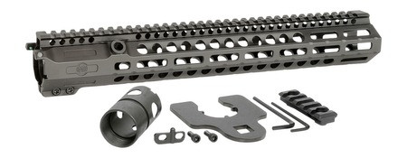 Midwest MI-CRMHD-308H-15.0, High RL HG, MLOK, Combat Handguard