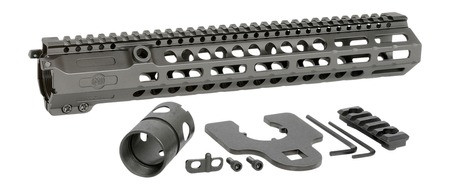 Midwest Industries MICRMHD308L13.5, Combat Low Rail HG MLOK