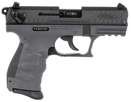 Walther P22Q, 22 LR, 10+1, 3.42" Barrel, DA/SA, Q Series