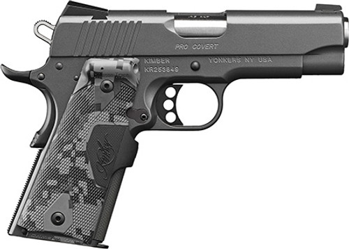 Kimber Covert, 45 ACP, 7+1, 4" Barrel, Pro w/Laser Series