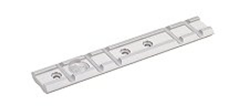 Ruger Scope Base Adapter, 1-Piece Aluminum, Weaver, Silver, 90224