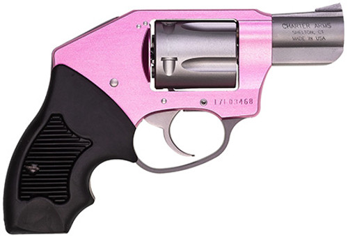 Charter Arms, THE PINK LADY, 38 Special, 5, 2", Chic Lady, DAO