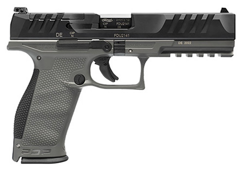 Walther PDP, 9mm Luger, 18+1, 5" Barrel, Optic Ready Series