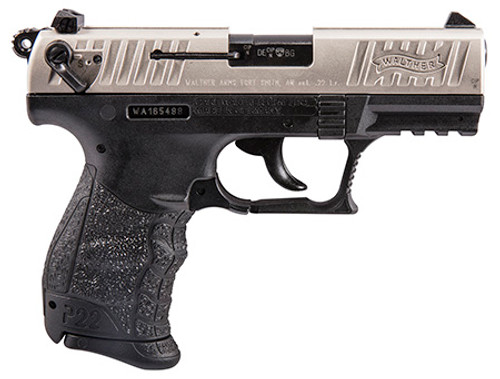 Walther P22, 22 LR, 10+1, 3.42" Barrel, *CA Compliant, DA/SA