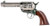 Cimarron Pistolero, 45 Colt, 6 Rnd, 4.75" Barrel, SAO