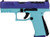Walther 4797086, 9mm, 15RD, 4" Barrel, PDP F-Series, Voodoo Mermaid