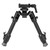 Warne 7902M Skyline Bipod, Black, Skyline Series, ARCA Rail Interface