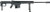 Barrett 20184, 50BMG, 10R, Fluted Barrel 29", Black