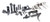 Strike Lower Parts Kit, Enhanced, AR-E-LRPTH, 4.5 lb Trigger