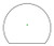 Trijicon SRO2-2500035, 1X, 2.5 MOA Green Dot LED, SRO Series